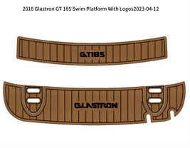 2018 Glastron GT 185 Swim Platform Step Pad Boat EVA Foam Teak Deck Flooring Mat - £319.93 GBP