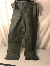 Pre-owned VIntage Rare German Military PU Coated M44 overall Pants 40 x 29 - $41.57