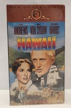 NEW Hawaii (1966/VHS 1996) Julie Andrews, Max Von Sydow Richard Harris 2 TAPES - $12.86