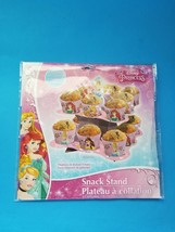 DISNEY PRINCESS PARTY SNACK / CUPCAKE STAND - Disposable Foldable NEW!!! - $6.76