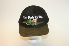Vintage 1995 Budweiser Anheuser-Busch Frog Hat Embroidered Adjustable Sn... - $24.74
