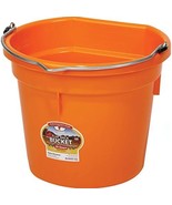 Miller CO P20FBORANGE P20FB Orange 20Q Flat-Back Bucket, 20 Quart - $31.65