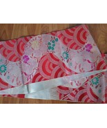 Japanese Silk Obi Kimono Waist Band Belt Kyoto Vintage 160 inches long - £186.15 GBP