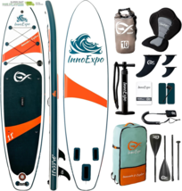 Stand up Paddle Boards with Premium Accessories, Wide Stable SUP Paddle ... - $391.28