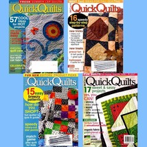 McCalls Quick Quilts 7 Back Issues 1997-2010 No Fuss Fussy Cuts Rotary Cuts &amp; Mo - £11.57 GBP