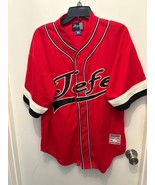 Vintage Boss IG Design Baseball Jersey Men&#39;s M Red Short Sleeve - $39.60