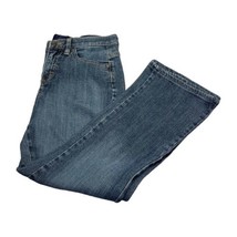 Lee Comfort Waistband Stretch Straight Blue Denim Jeans Women’s Size 4P ... - £16.73 GBP