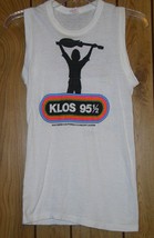 Rocktober KLOS Radio Concert Muscle Shirt Vintage 1982 The Clash Single ... - $299.99