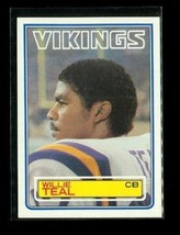 Vintage 1983 TOPPS Football Trading Card #106 WILLIE TEAL Minnesota Vikings - £3.94 GBP