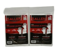 Allen Field Dressing Gloves 4 Pair 2 Wrist 2 Shoulder Length Lot of 2 New - £7.69 GBP