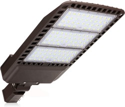 Outdoor Commercial Led Street Light Dusk To Dawn Photocell 300W Led Park... - $220.98