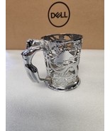 *Slight Imperfection Japanese Silver Metal Sailor Stein Dragon Tankard N... - $20.27