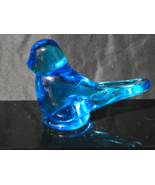 Vintage RON RAY Bluebird Of Happiness Art Glass Figurine 4&quot; Paperweight ... - €10,60 EUR