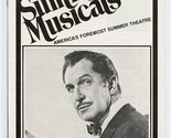 Vincent Price Oliver Program 1976 Dallas Summer Musicals Fair Park Music... - $14.85