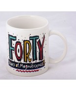 FORTY Years of Magnificence! Coffee Mug - £5.97 GBP