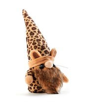 Leopard Gnome Pocket Sized Plush Pal Figurine 9" High Riley is a Friend image 2