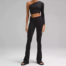 Lululemon align asymmetrical-waist mini-flared pant in Black - size 8 - £116.06 GBP