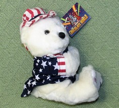 Hershey&#39;s Chocolate World Plush Teddy Bear 10&quot; With Hang Tag Stars Stripes Usa - £8.49 GBP