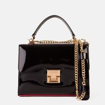 The Ege Black Patent Leather Handbag image 2