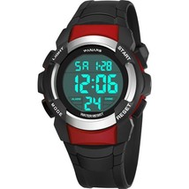 Digital Watches For Men Brand Boy Sport Watch Men Waterproof LED Alarm Countdown - £38.48 GBP