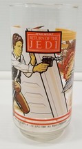 I) 1983 Star Wars Return of the Jedi Burger King Glass Han Solo Luke Skywalker - £11.72 GBP