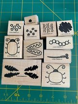Stampin Up Bug Builders Rubber Stamps Set - £4.98 GBP