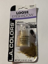 L.A. COLORS Intense Shimmer Loose Eye Shadow - SUNSHINE - FACTORY SEALED - £6.44 GBP
