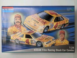 Monogram #6367 KODAK Film Racing Stock Car Combo 1:24 Scale Plastic Model Kit - $25.69