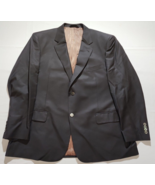 Men&#39;s Baroni Super 150&#39;s Couture Black Wool Sports Coat - Size 48R - £38.03 GBP