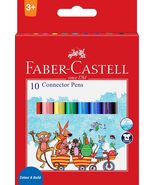 Faber-Castell Connector Pen Set - Pack of 10 (Assorted) - $23.62