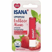 Isana Strawberry Mint Lip balm/ Chapstick -1 Pack -FREE Shipping - £5.90 GBP