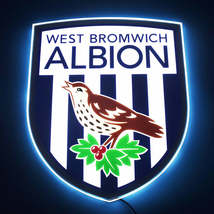 West Bromwich Albion Logo LED wall light - £74.34 GBP+