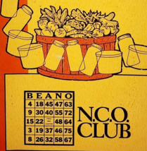 1975 Home Canning Freezing Beano NCO Club 1st Edition Farmer&#39;s Almanac V... - $19.00