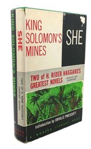 H. Rider Haggard She &amp; King Solomon Mines Modern Library Edition - £59.49 GBP