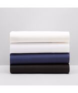 SFERRA LARINO 3410~ 3pc  KING FLAT SHEET 2 KING PILLOWCASES IVORY OXFORD... - $167.50