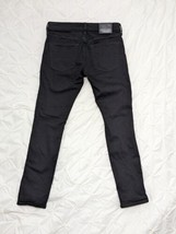 Hollister Jeans Men&#39;s 32x32 (32x31) Black Denim Slim Straight Advanced S... - $24.25