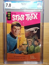 Clean Slab Cgc 7.0 1967 Star Trek #1 William Shatner Cover First Appearance Kirk - £1,039.39 GBP