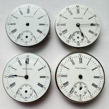Lot Of 4 Antique Pocket Watch Movements Waltham Size 0’s For Parts - €50,84 EUR