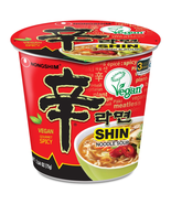 Nongshim Shin Ramyun Spicy Ramen Vegan Noodle Soup, 2.64 Ounce, Pack of 6 - $12.69
