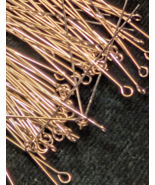 2&quot; Sterling Silver 26 gauge (Lite) Eye Pins (100) - $541.12 MXN