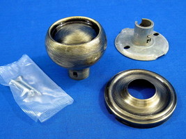 Weslock - Antique Brass - Concealed Screw Half Dummy Door Knob Pull - 60... - £7.95 GBP