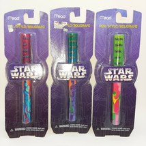 Mead Lucasfilm Star Wars Pen-Princess Leia, trooper &amp; Droids ~ Lot of 3 - $9.89