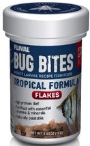 Fluval Bug Bites Insect Larvae Tropical Fish Flake 0.63 oz - £22.92 GBP