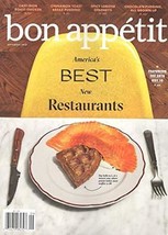 Bon Appetit Magazine (September 2018) America&#39;s Best New Restaurants [Single Is - £5.89 GBP