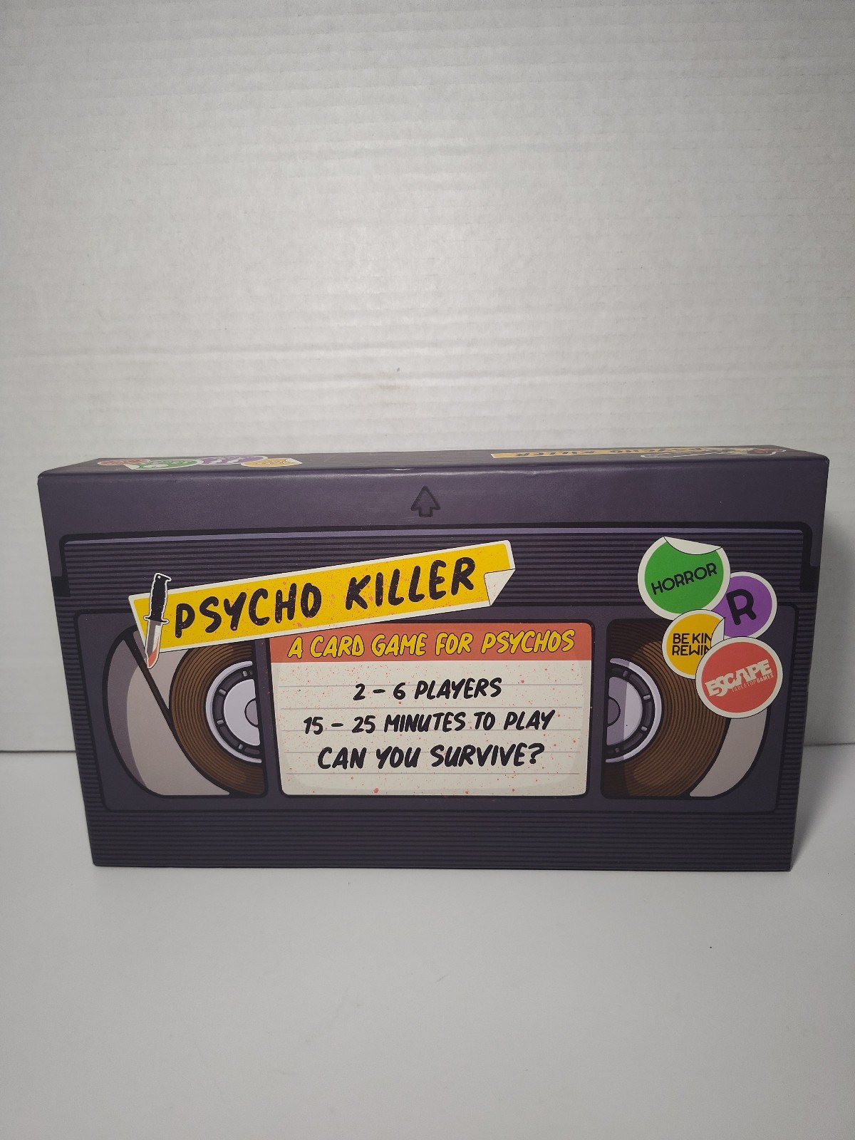 Psycho Killer A Card Game For Psychos - Escape Tabletop Games - 100% Com... - $17.81