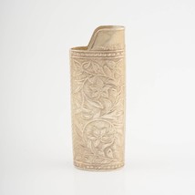 Silver Lighter Case,Solid 925 Sterling,Free Engraving,Personalized,Antique silve - £89.96 GBP