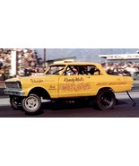 AMT ‘Rat Packer’ ’65 Chevy II A/FX w/FR ‘Super Nova’ A/FX Decal - $45.00