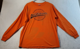 Bowling Green Falcons Delta Shirt Mens Medium Orange Cotton Long Sleeve ... - $7.56