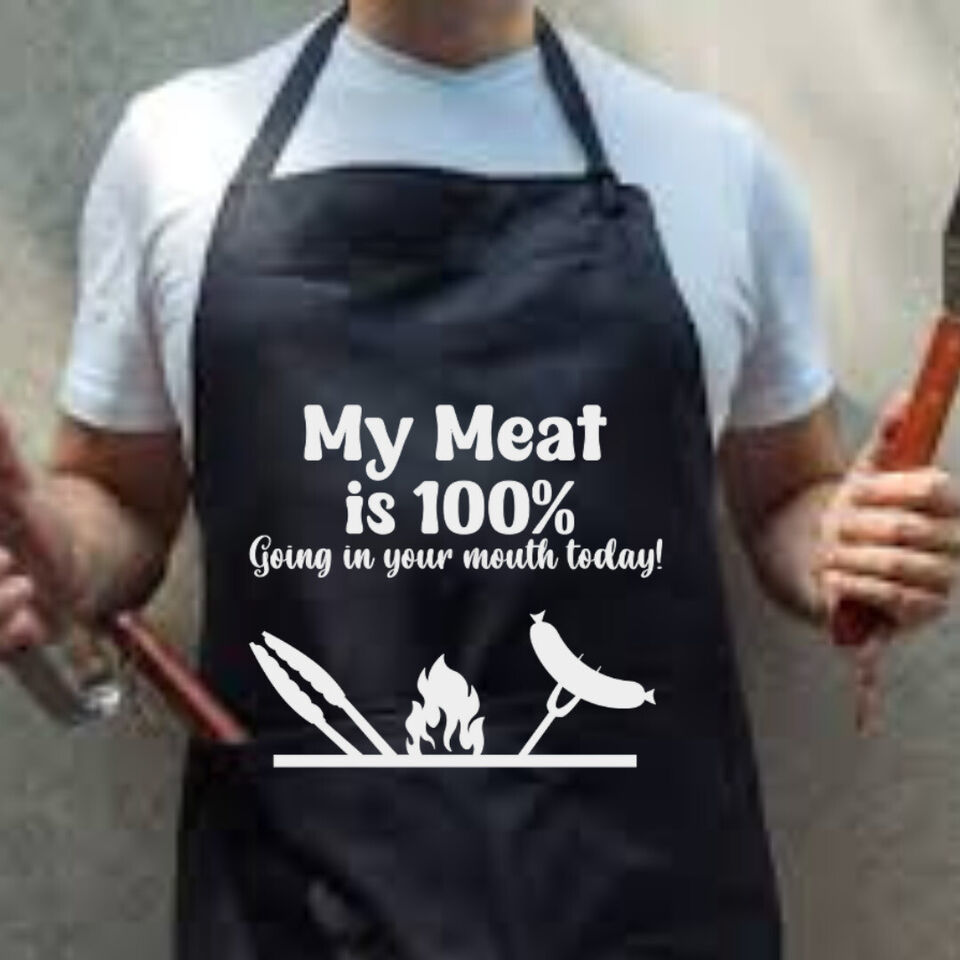 My Meat BBQ Apron - $21.86