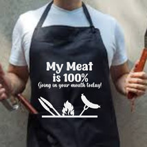 My Meat Bbq Apron - £17.07 GBP